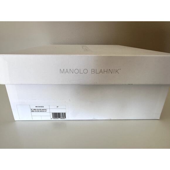 New Manolo Blahnik Boots Wool Plaid Multicolor Zipper Block Heel Sz 37 Womens - Picture 8 of 8